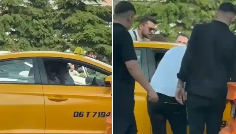 Trafikte Tansiyon Yükseldi: Taksi Şoförüne Yumruk Atan Sürücü Gözaltında!