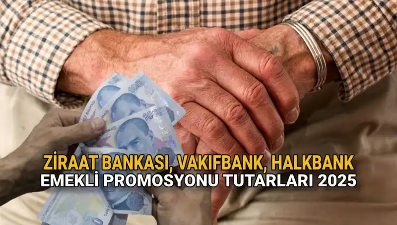 2025'te Emekli Banka Promosyonları: Ziraat, Vakıfbank ve Halkbank'ın Teklifleri