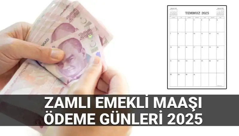 2025 Yılında Zamlı Emekli Maaşları: Ödeme Günleri ve Detaylar