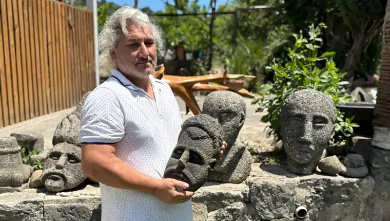 3 Günde Yapılan Sanat Eserleri Tarih Öncesi Eserler Gibi Görünüyor!