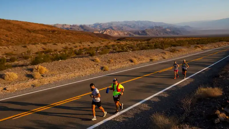 Ölüm Vadisi’nde Dünyanın En Zor Maratonunu Koşarak Rekor Kırdı!