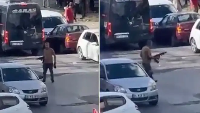 Başakşehir’de Pompalı Tüfekle Sokağa Çıkan Kişi, Korku Dolu Anlar Yaşattı