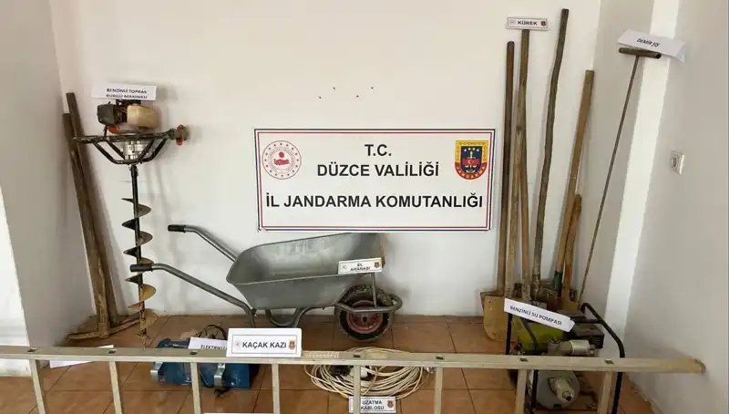 İzinsiz Kazı ve Tünel Açma Operasyonu: Şüpheliler Yakalandı