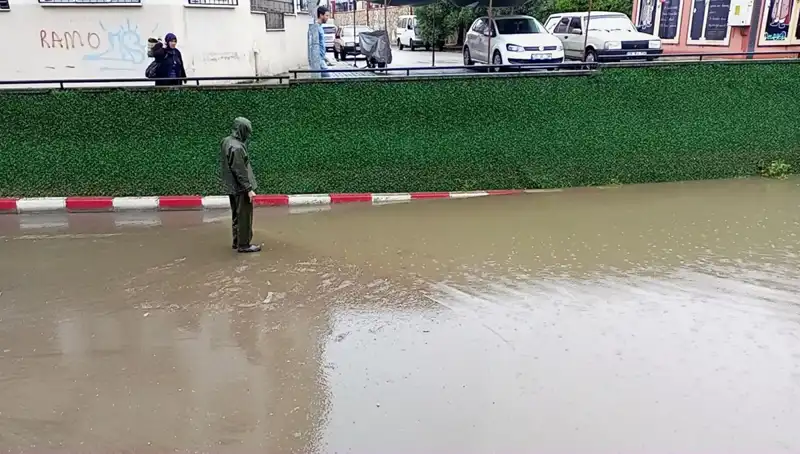 Aydın'da Şiddetli Yağışlar Alt Geçidi Su Bastı, Hayat Durma Noktasına Geldi