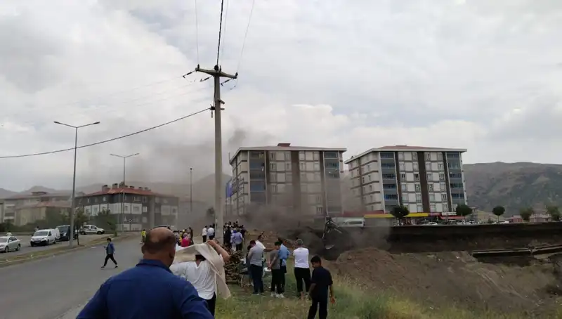 Bitlis’te Doğalgaz Hattında Patlama: Acil Durum Ekipleri Harekete Geçti