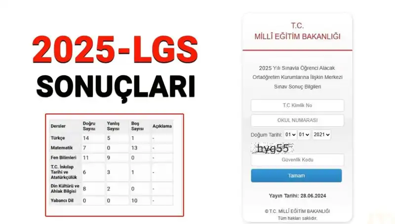 LGS 2025 Sonuçları İçin Geri Sayım: Ne Zaman Açıklanacak?