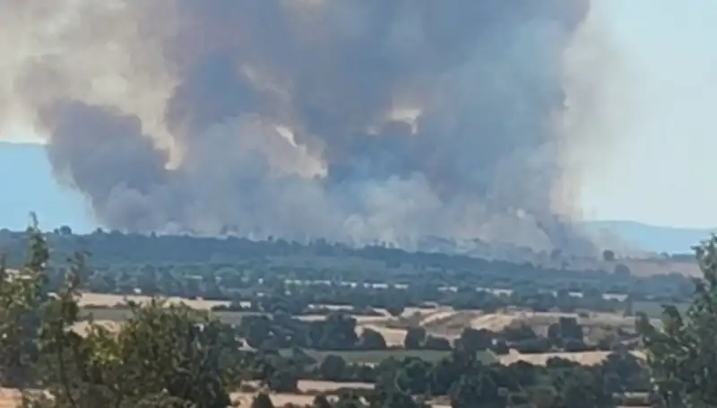 Komşu Ülkedeki Orman Yangını Edirne’yi Avucunun İçi Gibi Etkiledi