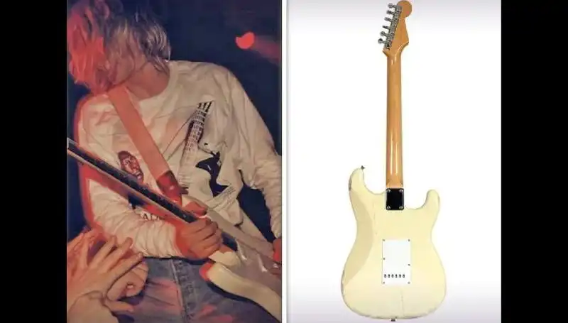 Kurt Cobain’in Konserde Parçaladığı Efsanevi Gitar İle Geçmişe Yolculuk