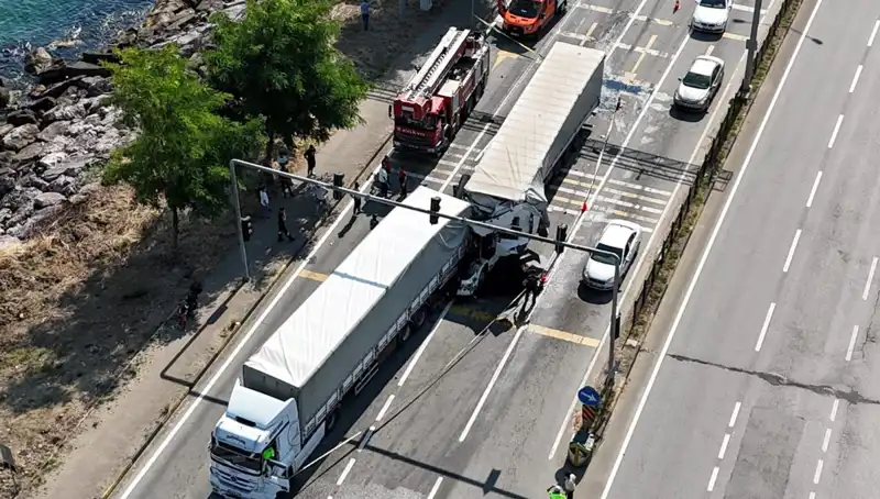 Karadeniz Sahil Yolu'nda Zincirleme Kaza: TIR Şoförü Tragedyası