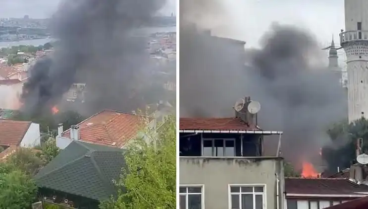 İstanbul'da Gecekondu Yangını: Mahalleyi Korku Sarstı!