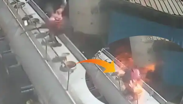 Sigara İçerken Tanker Kapağını Açan Adam, Bomba Gibi Patladı